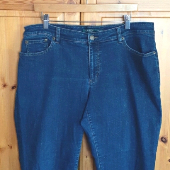 Lauren Ralph Lauren Denim - LRL Ralph Lauren size 18W straight leg curvy denim jeans